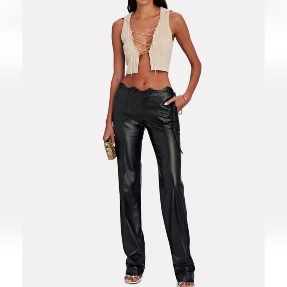 AYA MUSE Lavalle Faux Leather Pants Small